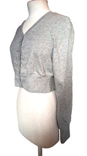 Jacke cropped damen grau - jacke,