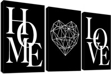 3er Set Leinwandbilder 50x70