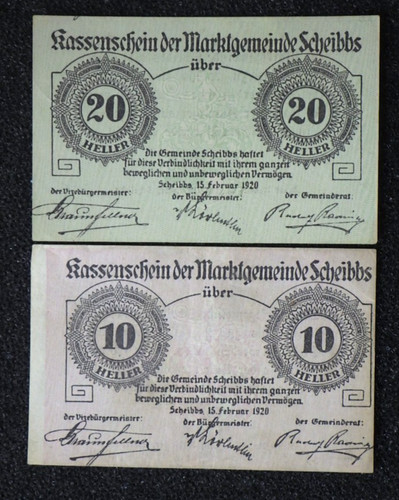 Notgeld österreich - notgeld,