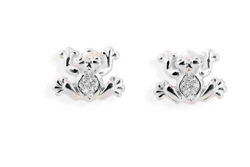 Frosch ohrringe ohrstecker mit - frosch,