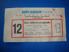83/84 Ticket 1. FC Köln Fortuna Düsseldorf Boruss Mönchengladbach Eintrittskarte