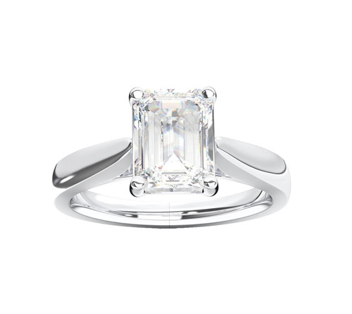 14k weiss gold - 14k, kunstdiamanten