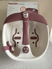Beurer FB 35 Sprudel-Fußbad mit Vibrations- & Sprudelmassage, Pediküre-Aufsätze