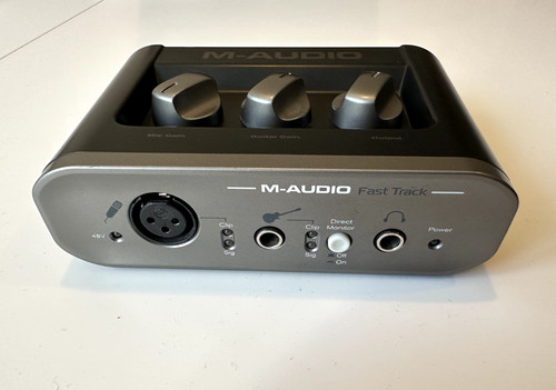 Audio fast track aufnahme - m-audio,