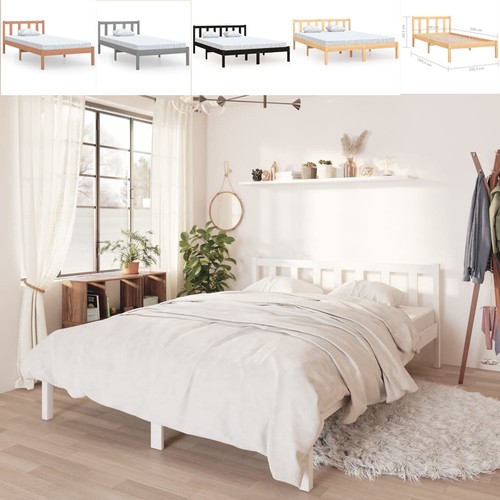 Massivh olzbett seniorenbett - olzbett,