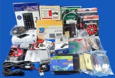 Konvolut PC Teile • Lüfter • Kabel • Headset • Speaker • Bluetooth • Gender •usw