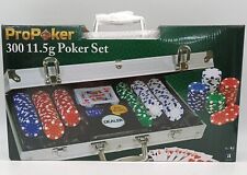 Poker-Set-Koffer originalverpackt mit 300 Chips und Karten