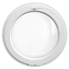 Rundfenster Kipp Weiss Kunststoff Runde Fenster mit 2-fach / 3-fach Verglasung