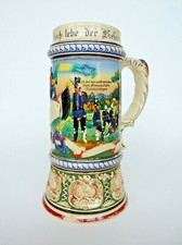 Großer Krug mit Spruch