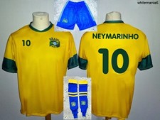 Brasilien Trikot Kinder Grössen Wunschname und Nr möglich zB Hector Reus Hummels
