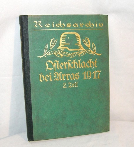 Reichsarchiv schlachten des - des, 1