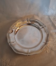 Barocker Teller, 800er Silber (Italien), Dm. ca. 16 cm, 133 g