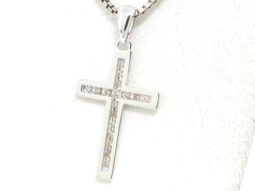 Brillant anhänger kreuz 585 - anhänger,