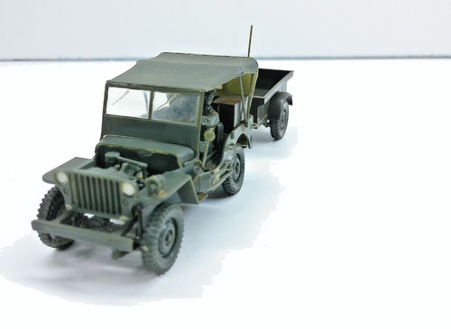 Modellbau jeep willys - modellbau, 1:35