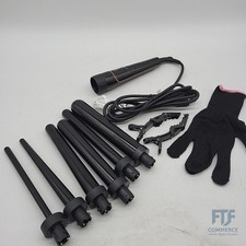 Lockenstab Set 6in1 Keramik Lockenwickler Antistatisch Große & Kleine Locken