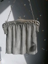 Jugendstil abendtasche alpacca - jugendstil,