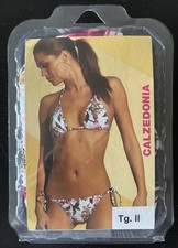 Triangel-Bikini mit Blumenprint, Calzedonia, Oberteil 70 A/B, Hose 34/36