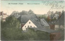 AK Alt - Fraustadt in Posen - Partie an der Frohnveste - coloriert,1915 Wschowa 
