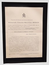 RENAUD Legentil FAIRE PART