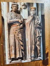 Alte Ansichtskarte Naumburg Dom Markgraf Ekkehard II. mit Gemahlin Uta
