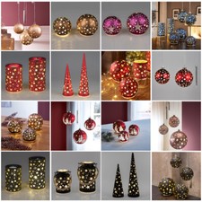 Deko-Kugel - Deko-Lichter LED Sterne Herzen formano Weihnachtsdeko B-Ware