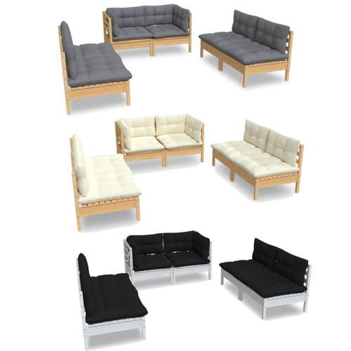 Tlg garten lounge - 6-tlg., garten-lounge-set
