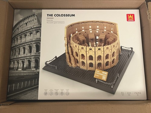 Klemmbausteine colosseum wange - klemmbausteine,