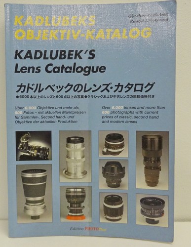 Kadlubek objektiv katalog - kadlubek's, objektiv-katalog