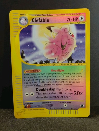 Clefable 165 reverse holo - clefable,