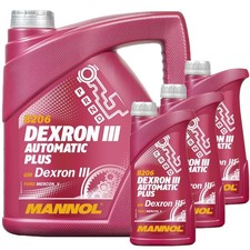 7 LITER GETRIEBEÖL MANNOL DEXRON III AUTOMATIKGETRIEBEÖL PLUS GM DEXRON 3 H/G/F