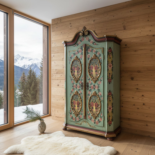 Schrank barockstil - schrank,