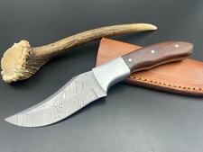 Jagdmesser Damastmesser Taschenmesser HANDARBEIT Damast Skinner Damaststahl #28