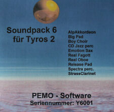 PEMO Software Soundpack 6 für Yamaha Genos, Tyros 2,3,4,5, PSR770,775,970,975...