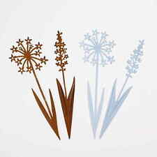 2 Blumenstecker Metall L20cm