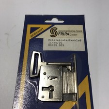 Möbelschloss, Einsteckschloss  mit Schlüssel, Links, Dornmass 30 mm (G-89)