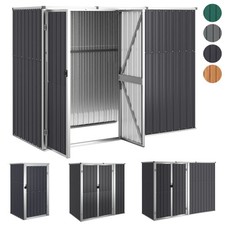 Metall Geräteschuppen Gerätehaus Gartenhaus Gartenschuppen Garten Schrank Stahl