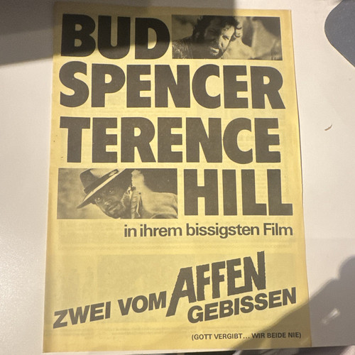 Filmprogrammheft zwei vom - -,