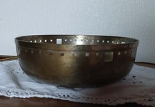 Jugendstil Schale Messing