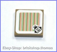 Lego Super Mario Pokey Barcode - 3068bpb1369 71363 Scanner Code Tile - NEU / NEW