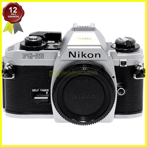 Nikon silver filmkamera - fg-20,