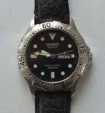 Casio MTD-1001 Herren Armbanduhr Taucheruhr 200 m Quartz Japan Mov’t