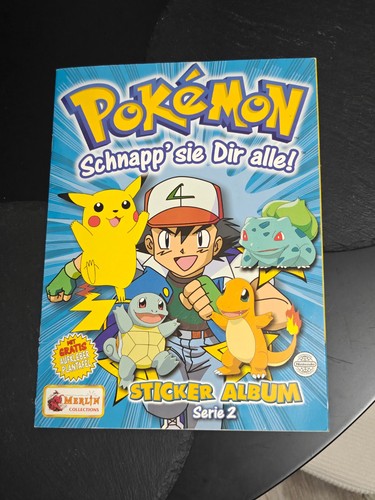 Pokemon sticker album - serie, 2