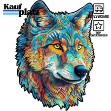 Holzpuzzle wolf 300 teile für - holzpuzzle,