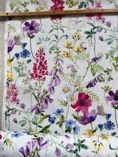 Druckstoff mit blumenwiese 280 - druckstoff,