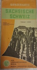 Wanderkarte Sächsische