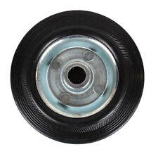 Laufrad Transportrad 125 mm x 37 Rad Vollgummi mit Nadellager für 15 mm Achse