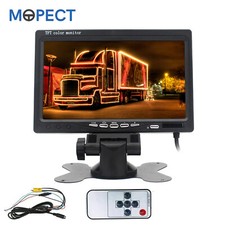 MOPECT 7 Zoll HD TFT LCD Farb Monitor Distanzlininen Für PKW LKW Rückfahrkamera