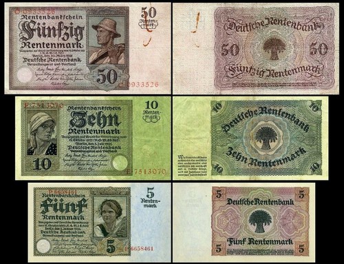 50 rentenmark deutsche - 10,,