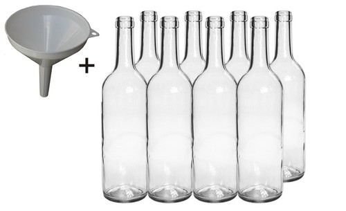 750ml glasflaschen - 8,