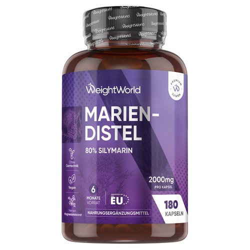 Mariendistel 180 kapseln - mariendistel,
